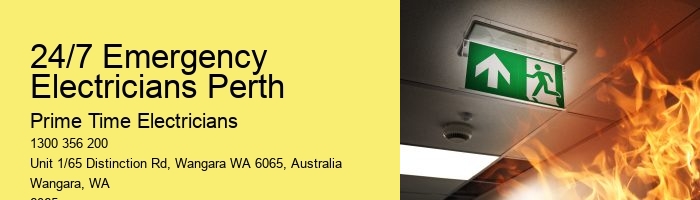 Reliable Emergency Electrician Service Perth