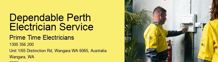 Dependable Perth Electrician Service