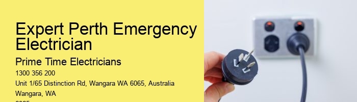 Emergency Electrician Perth Area