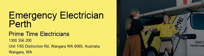 24-Hour Emergency Electrician Support in Perth
