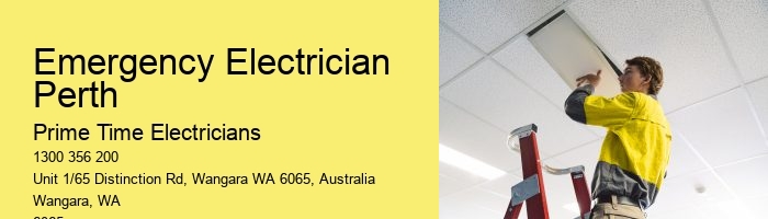 Electrician for Perth’s Urgent Electrical Problems