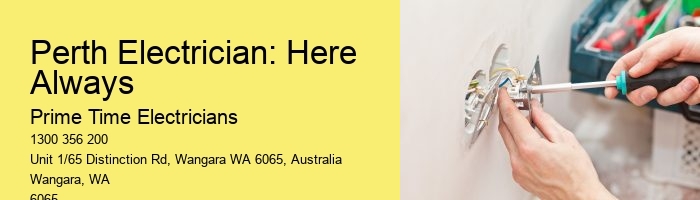 Perth Electrician: Here Always