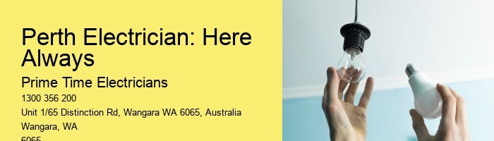 Dependable Perth Electrician for Emergencies