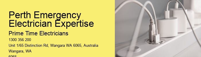 Perth Emergency Electrician Expertise