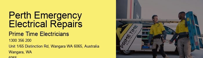 Rapid Response Electrician in Perth