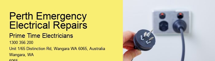 Perth's Reliable Emergency Electrician Service