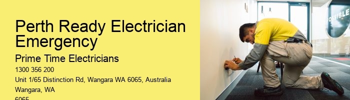 Perth Emergency Electrician: 24-Hour Assistance