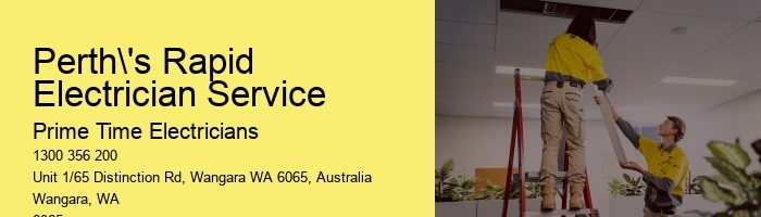 Electrician Emergency Call Perth