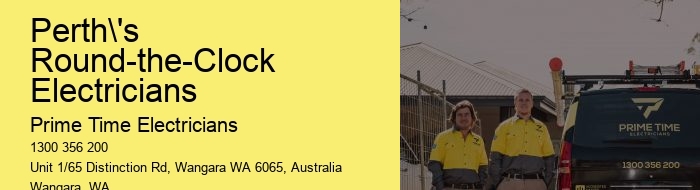 Perth's Round-the-Clock Electricians