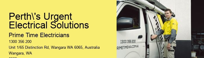 Perth's Urgent Electrical Solutions