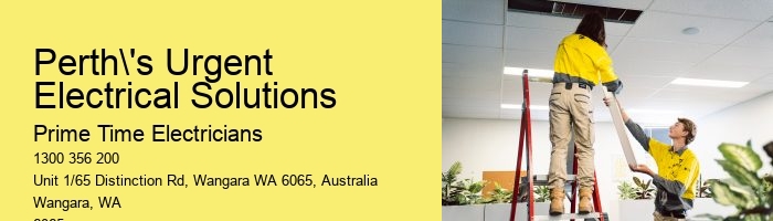 Electrician for Perth's Emergency Needs