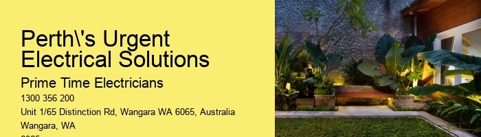 Perth's Electrician: Ready for Electrical Crises