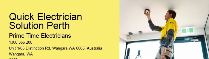 Quick Electrician Solution Perth