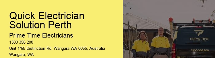 Emergency Electrician Perth: Quick Action