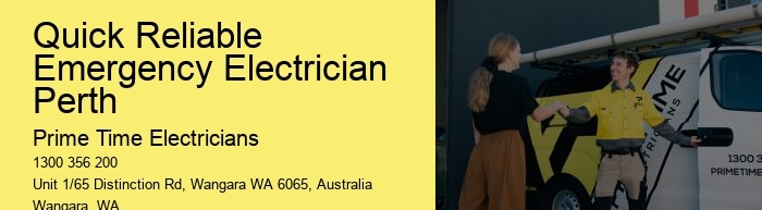 Perth's Trusted Emergency Electricians