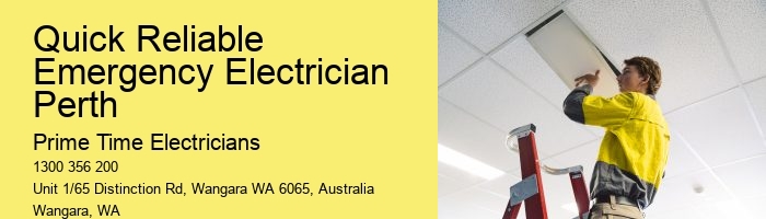 Perth's Rapid Electrician Response for Emergencies