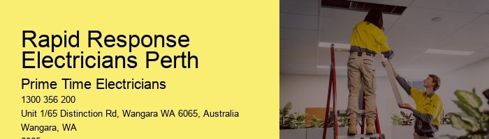 Dependable Perth Electrician for Electrical Crises