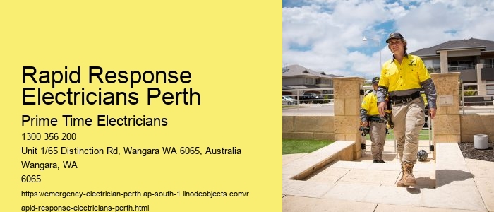Urgent Electrical Service by Perth Electricians