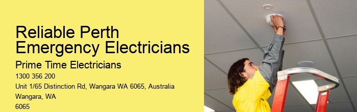 Reliable Perth Emergency Electricians